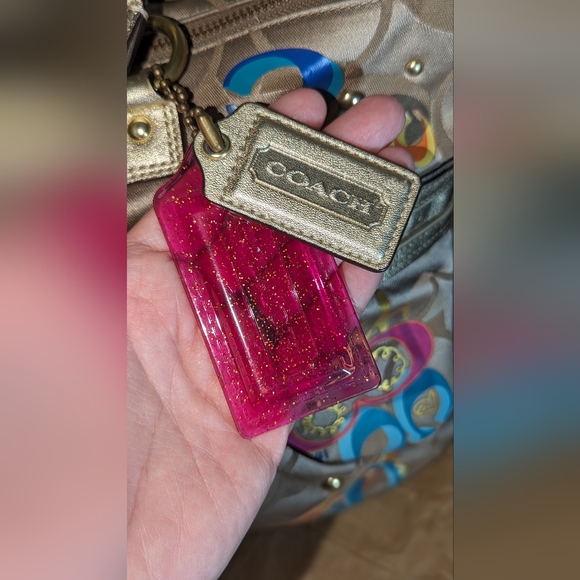 Coach Poppy Daisy Pop C Applique Tote - Picture 3 of 13